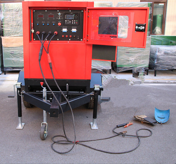 Buy Lincoln Engine Mig 400Amp Diesel Welder Generator 50m Leads at wholesale prices