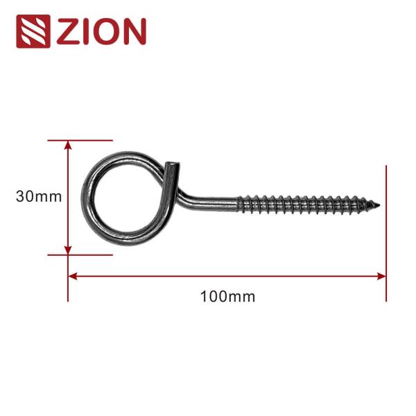 Buy ZCHK-02 FTTH Galvanized Carbon Steel Anchor Hook | Durable Drive Wire House Hook for Fiber Optic Applications at wholesale prices