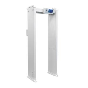 Walk-Through Metal Detector with Temperature Measurement Function