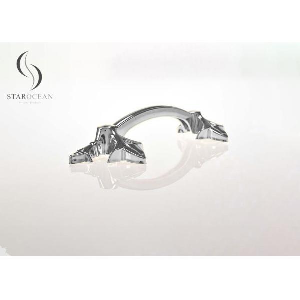 Silver Casket Hardware Funeral PP Recycle Plastic Coffin Handle Ornamental P9001-C
