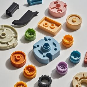 Custom Color Smooth Surface Insert Molded Plastic Parts With Temperature