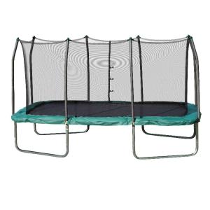 Trampolines Rectangle 8' x 14' Trampoline, Green rectangle gymnastics square