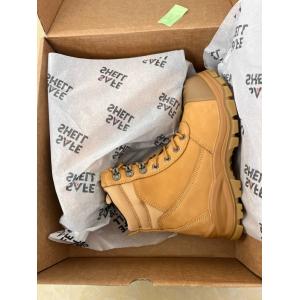 EN ISO 20345:2011 Compliant Genuine Leather Safety Boots with Steel Midsole and