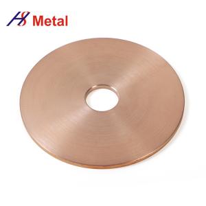 Professional Cuw70 Polished Tungsten Copper Alloy Disc