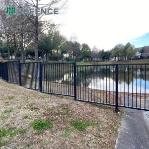 With Stands Tubular Steel Fence Stable Installation
