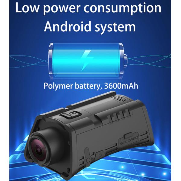 4G wifi GPS Military Optimized Tactical Helmet Camera live streaming camera recorder for troops police swat