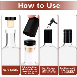 Bottle color Customized Clear Glass 500ml Empty Heavy Bottomed Wine Bottle