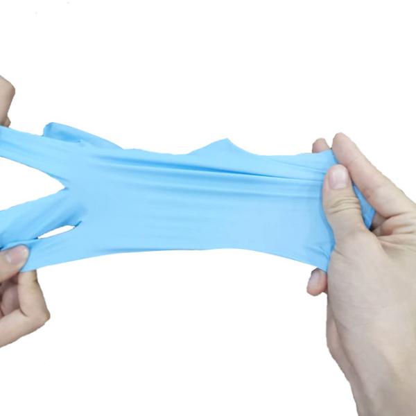 Buy Hospital Nitrile Coated 23CM Disposable Nitrile Exam Gloves at wholesale prices