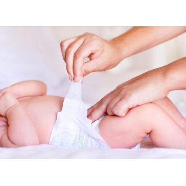 Soft Surface Natural Custom Baby Diapers With Wetness Indicator , Free Samples