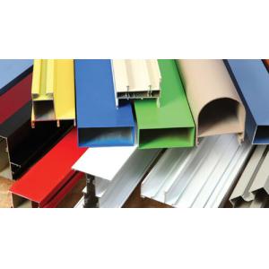 Window Frame 6063 6m Color Powder Coated Aluminium Extrusions Building