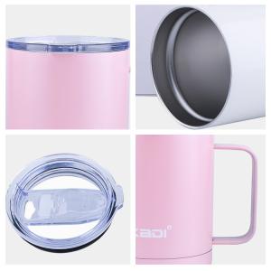 14 oz Double Wall Stainless Steel Vacuum Insulated Sip Through Lid Multiple