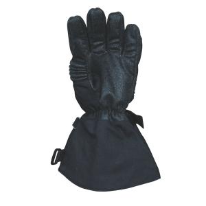 Kevlar Silicone Coating Long Cuff Firefighter Gloves With Refelective Tape