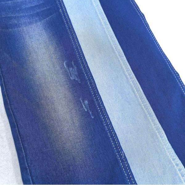 High Stretch OE Yarns Satin Sky Blue Denim Fabric 9 Oz JSD3168SB For Versatile And Eco-Friendly Apparel-Vest