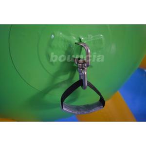 0.9mm PVC Tarpaulin Colorful Inflatable Hamster Wheel For Water Games