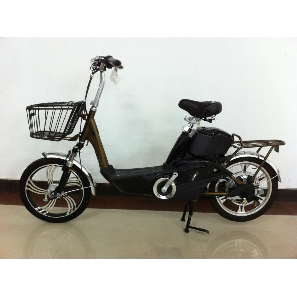 Buy 18 Inch Electric Motorized Bicycle with 48V 12A Lead Acid Rechargeable Battery at wholesale prices