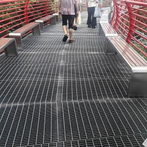 Low Maintenance Anti Slip Grating for Outdoor / Indoor Flooring