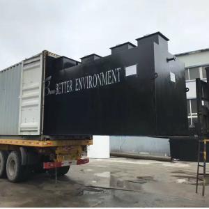 Submerged MBR Underground Wastewater Treatment Plant Design Sewage Treatment