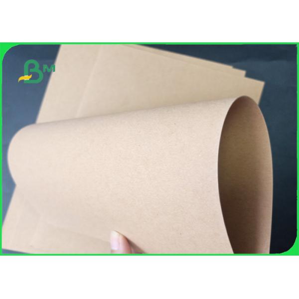 Brown kraft board 350gsm Tear Resistant 100% Wood Pulp Brown Kraft Liner Paper For Package