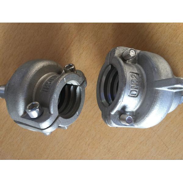 Buy Half Round Pot Shape φ32mm Metal End Caps For Pipe Casting High Precision at wholesale prices
