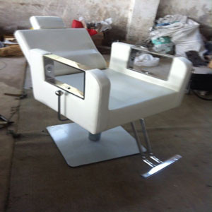 salon chair ,hairdressing chair ,hydraulic chair, stainless steel armrest chair