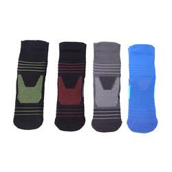 Breathable Underwear And Socks Cozy Crew Socks with Chinlon material