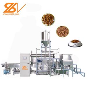 Automatic Dry Pet Food Extrusion Equipment SLG95 SLG120