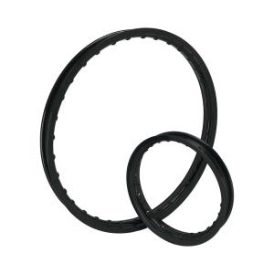 23 inch Black Motorcycle Wheels for Repair/Replacement