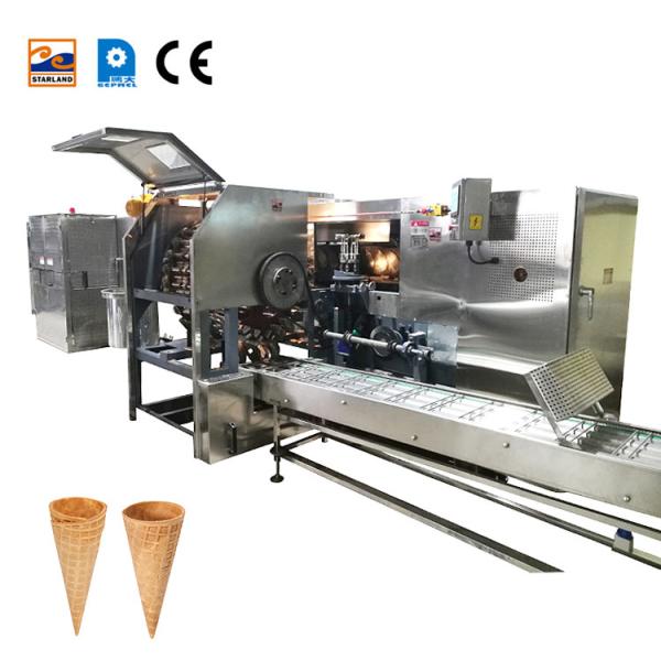 Automatic Ice Cream Cone Maker Wafer Cone Making Machine 1.1KW