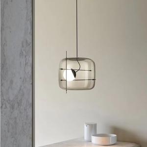 Postmodern Pendant Lamps glass ball lamp Restaurant coffee Bar Plot Pendant