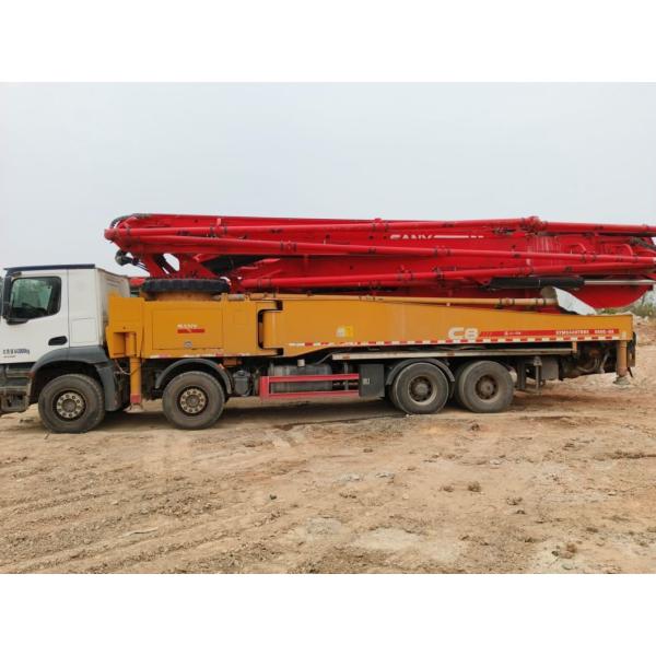20 Years Old Used Sy 56m Concrete Pump Truck, New to Stock