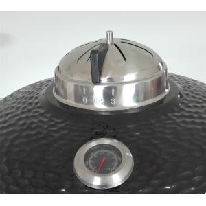 SGS Black Cast Iron Grate Barbeque 24 Inch Kamado Grill