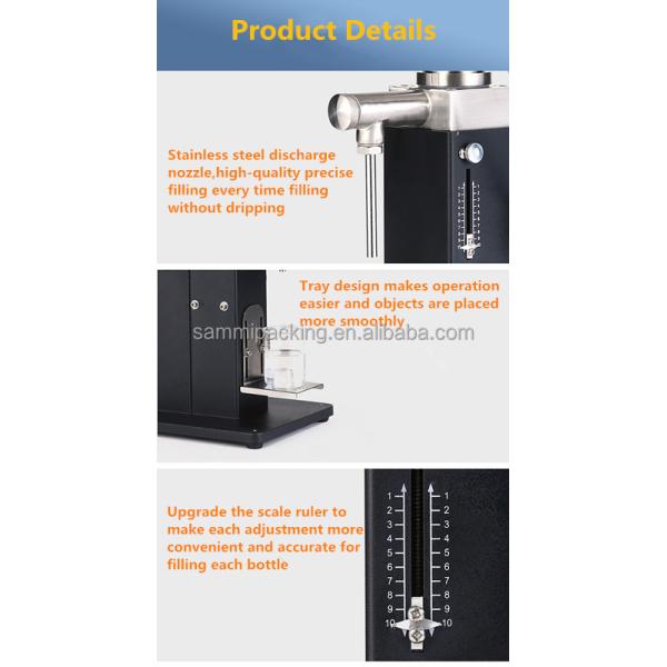 5-50ML Manual Honey Stick Cream Yogurt Jam Filling Machine Manual Filler