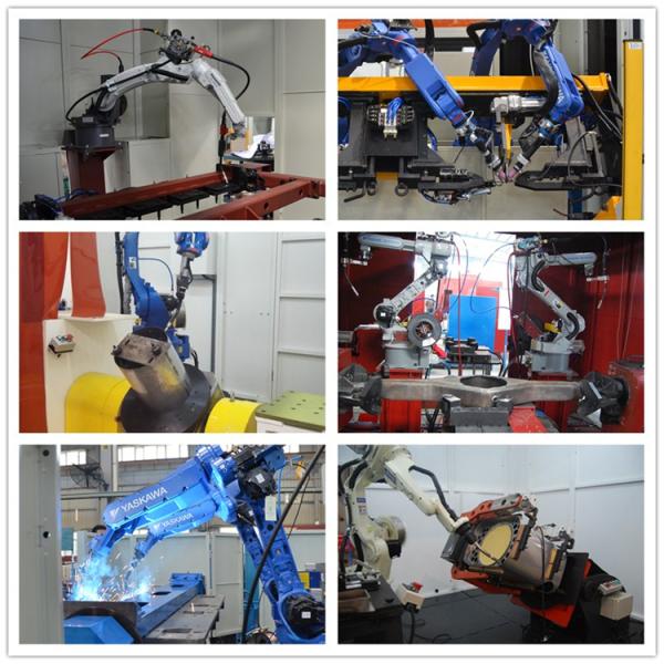 Heavy Duty Vehicle Fuel Tank Welding Machine Customizable Arc Welding Robot Station