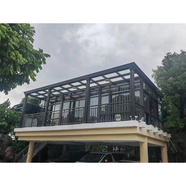 Buy Customized Glass Roof Sunroom Rain Resistance Low Maintenance at wholesale prices