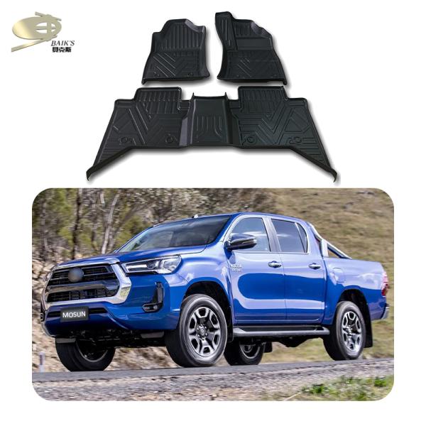 ROHS Car Floor Mat Exterior Body Kits For Hilux Revo 2020-2021 Truck Tray