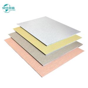 Quality 2mm Acm Panels / Sandwich Panels Sheets For Exterior Wall Cladding for sale