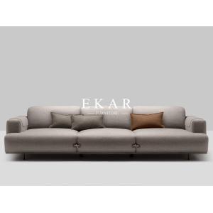 High Quality European Style Linen Fabric Sectional Sofa Set Designs