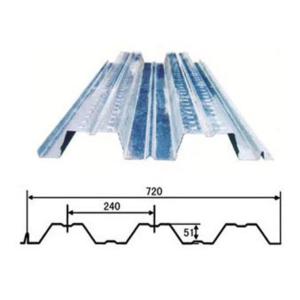 Industrial Floor Deck Roll Forming Machine With Metal Sheet Bending Machine