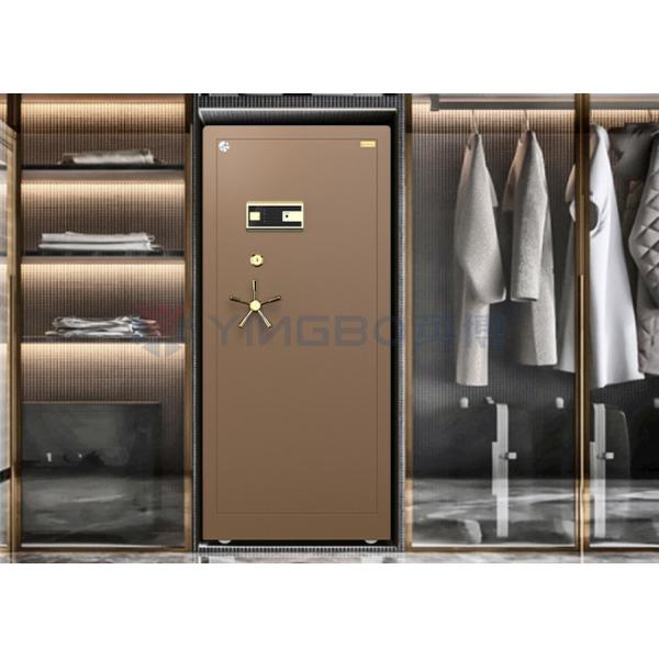 Solid Steel Jewelry Watch Winder Safe Box Biometric Fingerprint Lock