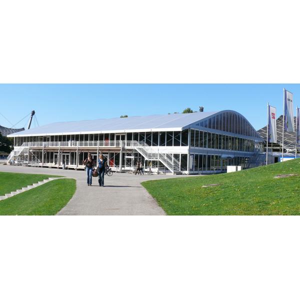 25x90M Aluminum Frame Waterproof Outdoor Event Tents For 2000 People