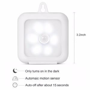 Warm White 10lm 10000Hrs Battery Operated Motion Sensor Light