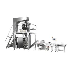 Chips Snack Food Pillow Bag VFFS Packing Machine 60bags/Min