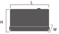 Generator dimensions diagram and technical specifications