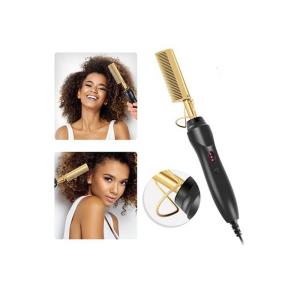60s Preheating Dual Use Hair Styler Comb With PTC Heater