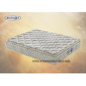 Anti - Dust Mite Breathable Latex Foam Bonnell Spring Mattress With Pillow Top