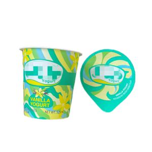 White Plastic Yogurt Cup Available in MOQ 100000pcs