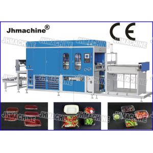 PP Plastic sheet Vacuum Thermoforming Machine , big forming area For Food Trays