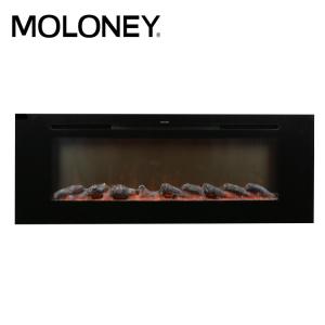 2380mm Wall Fireplace Heater Simulation Fire Flame Wall Surface Mounted