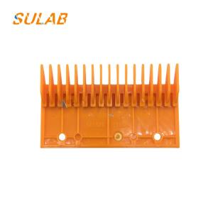 Hyundai Escalator Spare Parts Yellow Plastic Comb Plate S655B6