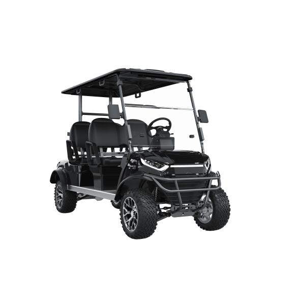 205/50-10 Tire Size 4 Seaters Lifted Electric Golf Cart for Golf Course and Yard